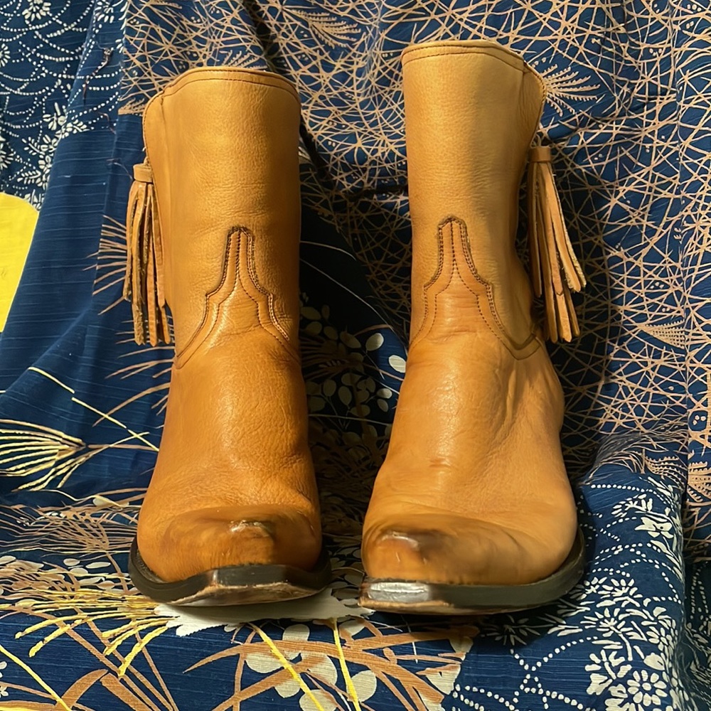 Lucchese western booties